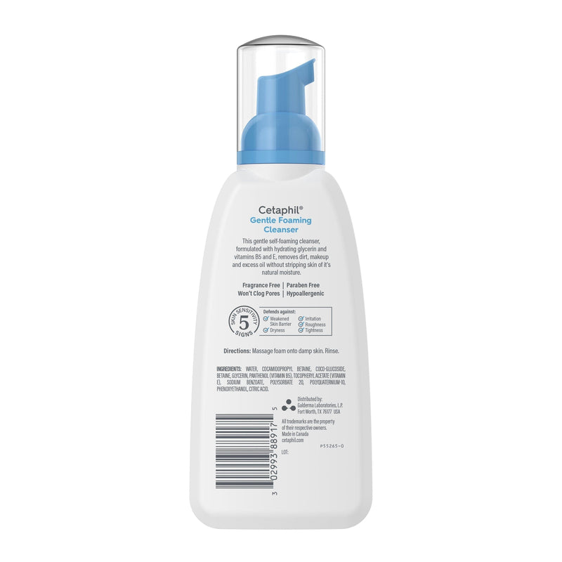 Cetaphil Gentle Foaming Face Cleanser for All Skin Types, 8 fl oz - Premium SKIN CARE from Cetaphil - Just $13.99! Shop now at Handbags Specialist Headquarter