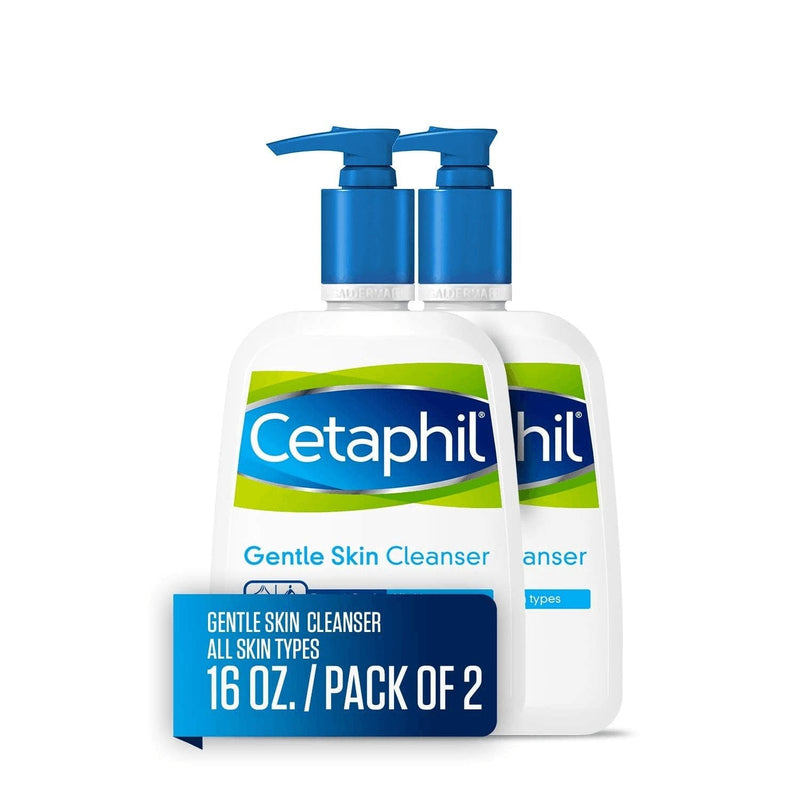 Cetaphil Gentle Skin Cleanser 16 Fl Oz (Pack of 2) - Premium  from Cetaphil - Just $24.06! Shop now at Handbags Specialist Headquarter