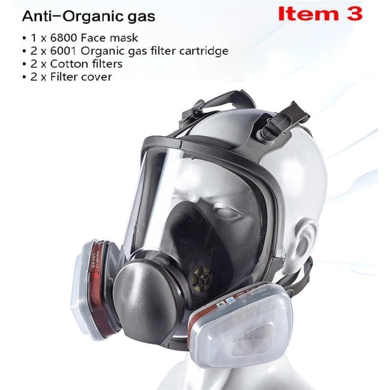 Chemical Mask Gas Mask Anti Acid Dust Ammonia Organic Filter Full Face Respirator Painting Spray Pesticide Welding Mask - Premium 300702 from Protector Offcial Store (Aliexpress) - Just $59.16! Shop now at Handbags Specialist Headquarter