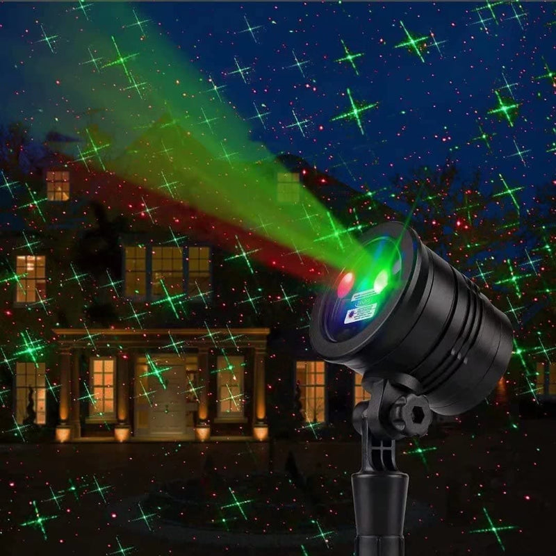 Christmas Projector Lights, Led Waterproof Christmas Laser Lights Landscape Spotlight Red and Green Star Show with Remote Decorative for Bedroom Outdoor Garden Patio Wall Holiday Party - Premium HOLIDAY LIGHTING from Visit the itoeo Store - Just $67.99! Shop now at Handbags Specialist Headquarter