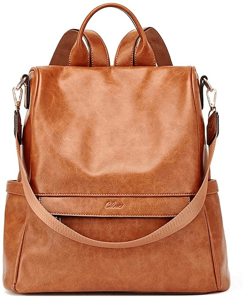 CLUCI Women Backpack Purse Fashion Leather Large Designer Travel Ladies Shoulder Bags - Premium  from CLUCI - Just $67.76! Shop now at Handbags Specialist Headquarter