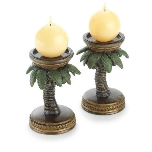 Coconut Tree Candle Holders - Premium Gallery of Light from Gallery of Light - Just $43.49! Shop now at Handbags Specialist Headquarter