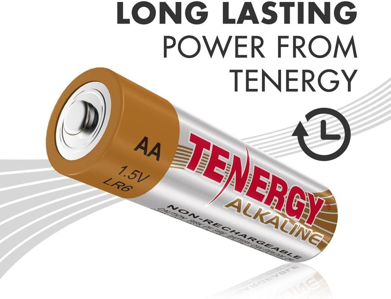 Combo 48xAA 24xAAA Tenergy 1.5V Alkaline Batteries, High Performance AA/AAA Non-Rechargeable Battery for Clocks, Remotes, Toys & Electronic Devices, Household Batteries - Premium BATTERIES from Visit the Tenergy Store - Just $34.99! Shop now at Handbags Specialist Headquarter