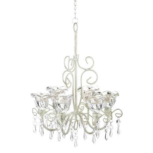 Crystal Blooms Candle Chandelier - Premium Gallery of Light from Gallery of Light - Just $57.46! Shop now at Handbags Specialist Headquarter