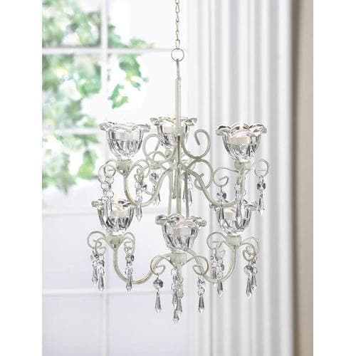 Crystal Blooms Double Chandelier - Premium Gallery of Light from Gallery of Light - Just $56.21! Shop now at Handbags Specialist Headquarter