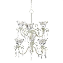 Crystal Blooms Double Chandelier - Premium Gallery of Light from Gallery of Light - Just $56.21! Shop now at Handbags Specialist Headquarter