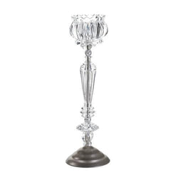 Crystal Flower Candle Stand - Premium Gallery of Light from Gallery of Light - Just $45.43! Shop now at Handbags Specialist Headquarter