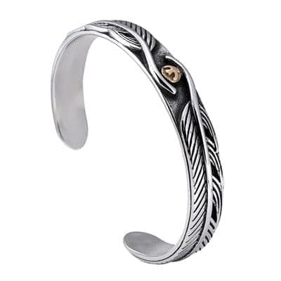 Cuff Bracelets/Stainless Steel/Bracelets Bangles for Women Eagle & Feather Viking Bracelet Men Wristband Fashion Jewelry - Premium Men Bracelets from eprolo - Just $21.92! Shop now at Handbags Specialist Headquarter