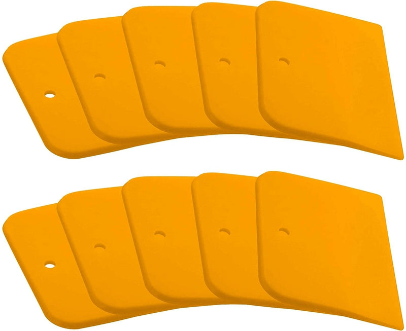 Custom Shop - 4 Inch Body Filler Spreaders (Pack of 10) for Automotive Body Fillers, Putties and Glazes - Easy, Precise, and Reusable Application - 10 Pack - Premium  from Custom Shop - Just $26.73! Shop now at Handbags Specialist Headquarter