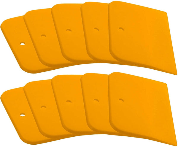 Custom Shop - 4 Inch Body Filler Spreaders (Pack of 10) for Automotive Body Fillers, Putties and Glazes - Easy, Precise, and Reusable Application - 10 Pack - Premium  from Custom Shop - Just $26.73! Shop now at Handbags Specialist Headquarter