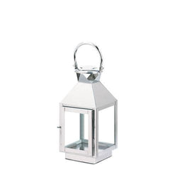 Dapper Stainless Steel Lantern - Premium Gallery of Light from Gallery of Light - Just $49.75! Shop now at Handbags Specialist Headquarter