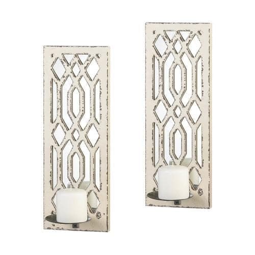 Deco Mirror Wall Sconce Set - Premium Gallery of Light from Gallery of Light - Just $74.79! Shop now at Handbags Specialist Headquarter