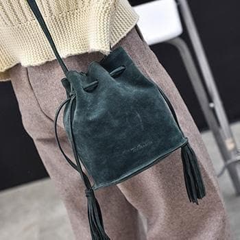 Designer handbags high quality Women Messenger Bags New Tassel Bucket Shoulder Handbags Crossbody - Premium  from Mara's Dream - Just $17.99! Shop now at Handbags Specialist Headquarter