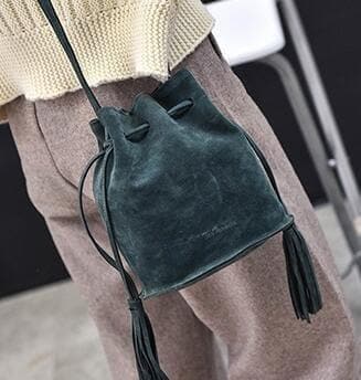 Designer Handbags Women Bag Messenger Bags New Handbag Tassel Bucket Shoulder Handbags Crossbody - Premium WOMEN'S Handbags from eprolo - Just $22.86! Shop now at Handbags Specialist Headquarter