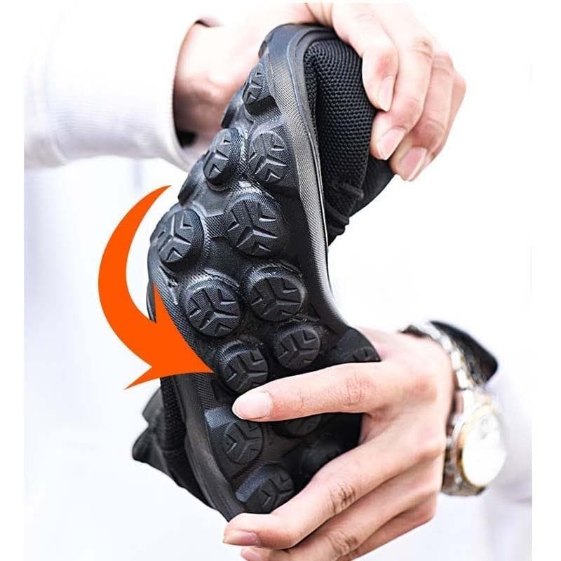 Direct Delivery Indestructible Ryder Shoes Men Steel Toe Air Safety Boots Anti Puncture Work Sneakers Breathable Work shoes H74 - Premium Men's shoes from eprolo - Just $59.04! Shop now at Handbags Specialist Headquarter