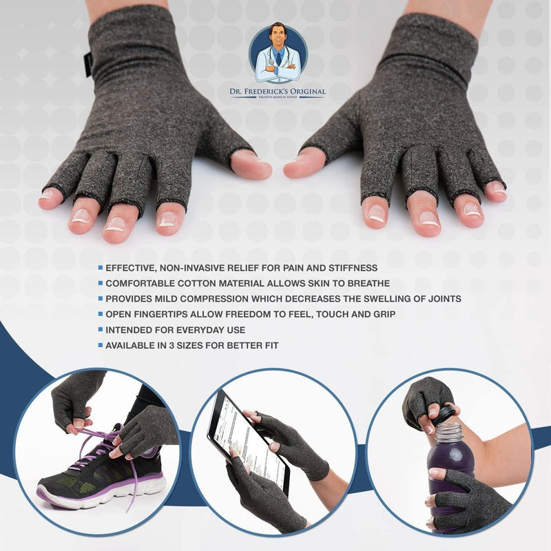 Gloves for Women & Men - Compression for Arthritis Pain Relief - Small - Premium health from . - Just $23.38! Shop now at Handbags Specialist Headquarter