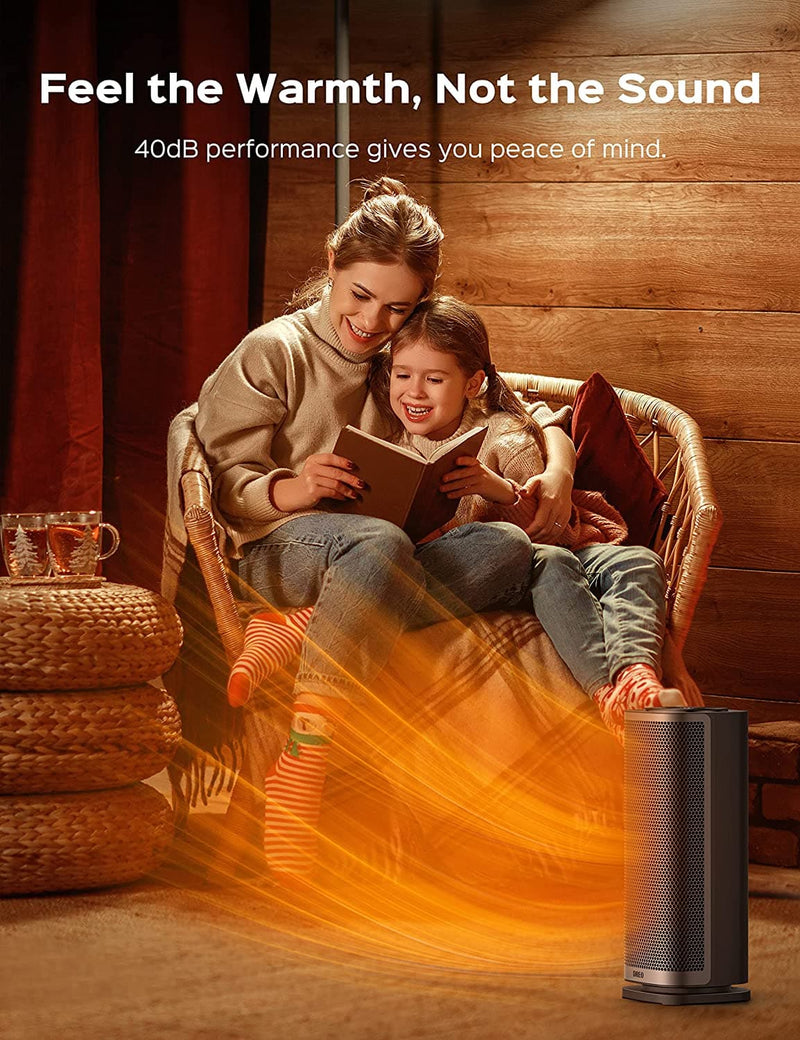 Dreo 2022 Upgraded Oscillating Space Heater, Fast Quiet Portable Heater, with Tip-over & Overheat Protection, Remote, 12H Timer, LED Display, Touch Control, Metal Electric Heater for Office Indoor Use - Premium Heaters from Visit the Dreo Store - Just $127.48! Shop now at Handbags Specialist Headquarter