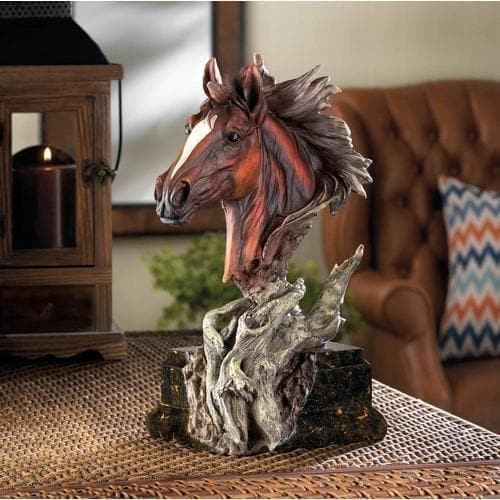 Driftwood Stallion Sculpture - Premium Accent Plus from Accent Plus - Just $46.19! Shop now at Handbags Specialist Headquarter