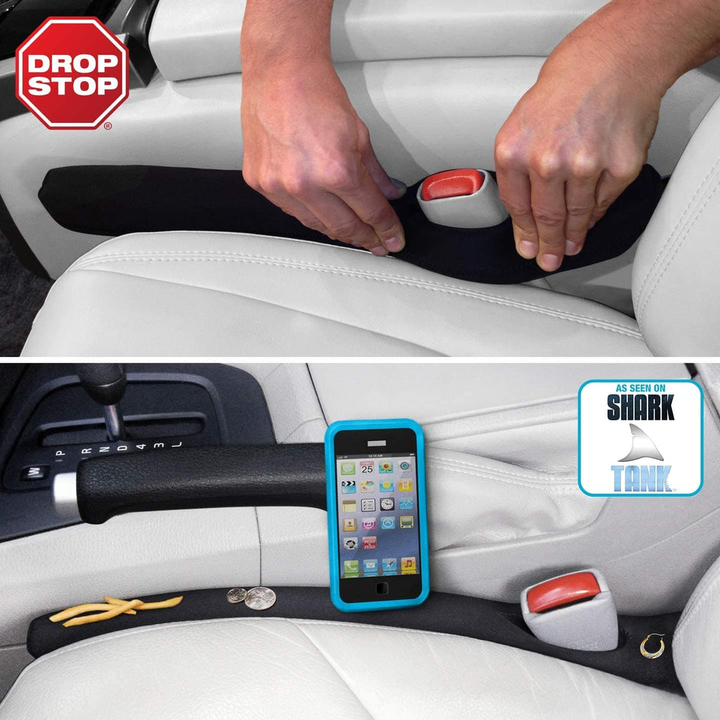 2Pieces Simple Stylish Stop Things Dropping Car Seat Gap Filler for Car