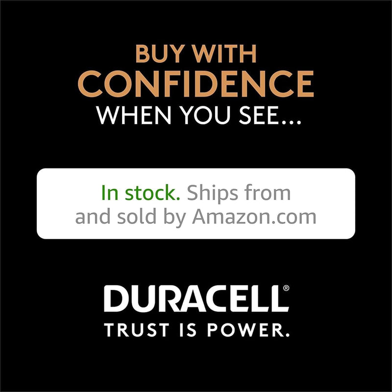 Duracell Coppertop 9V Battery, 4 Count Pack, 9-Volt Battery with Long-lasting Power, All-Purpose Alkaline 9V Battery for Household and Office Devices - Premium BATTERIES from Visit the Duracell Store - Just $23.99! Shop now at Handbags Specialist Headquarter