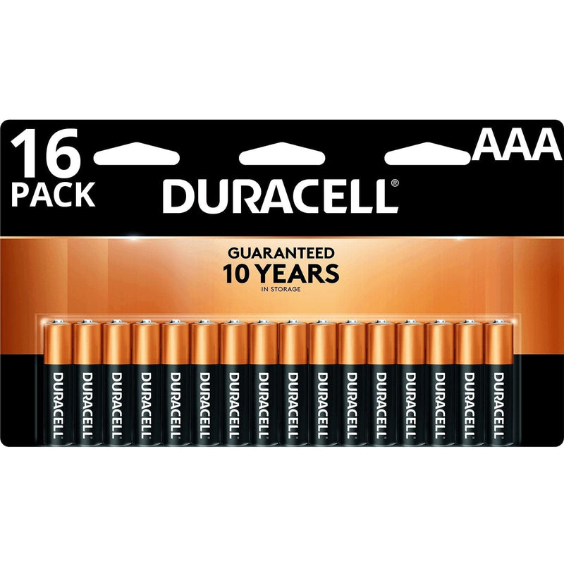 Duracell Coppertop AAA Battery, Long Lasting Triple A Batteries, 16 Pack - Premium BATTERIES from Duracell - Just $21.99! Shop now at Handbags Specialist Headquarter