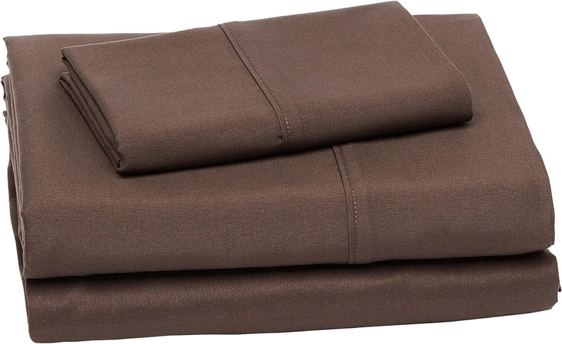 Basics Lightweight Super Soft Easy-Care Microfiber 4-Piece Bed Sheet Set with 14-Inch Deep Pockets, Queen, Black, Solid - Premium Bedding from Visit the Amazon Basics Store - Just $29.39! Shop now at Handbags Specialist Headquarter