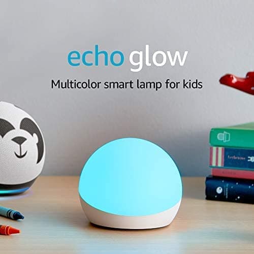Echo Glow - Multicolor smart lamp for kids, a Certified for Humans Device – Requires compatible Alexa device - Premium Lamps from Brand: Amazon - Just $28.99! Shop now at Handbags Specialist Headquarter