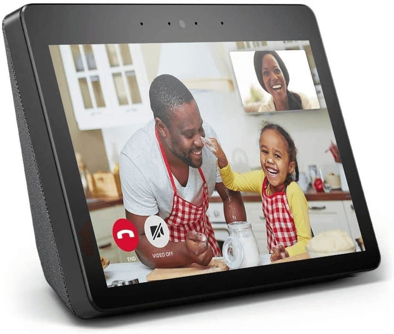 Echo Show (2Nd Gen) | Premium 10.1” HD Smart Display with Alexa – Stay Connected with Video Calling - Charcoal