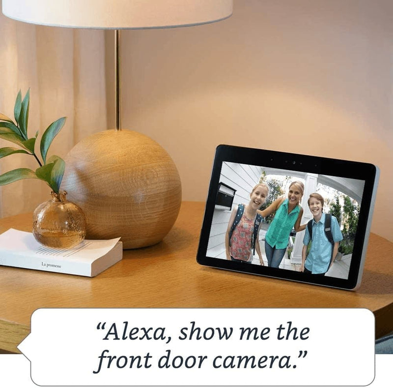 Echo Show (2Nd Gen) | Premium 10.1” HD Smart Display with Alexa – Stay Connected with Video Calling - Charcoal