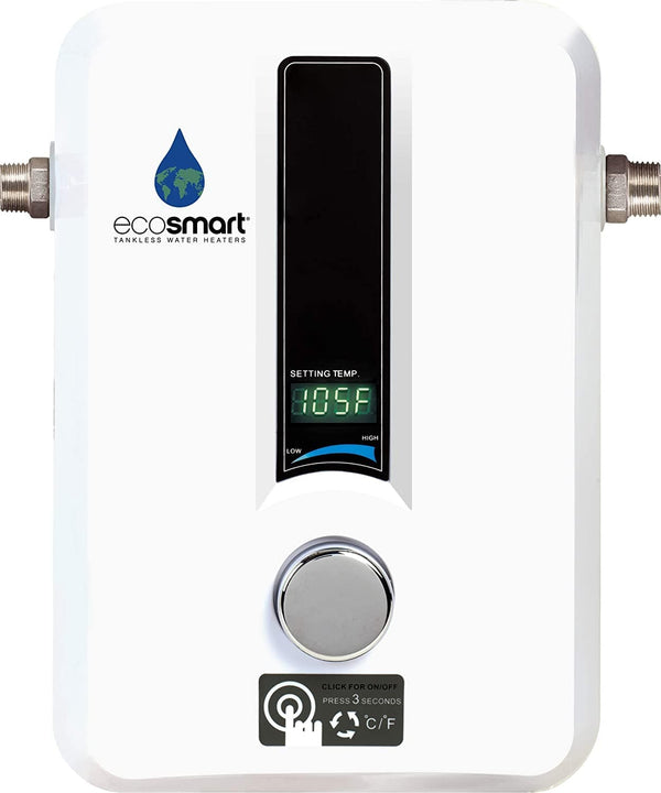 EcoSmart ECO 11 Electric Tankless Water Heater, 13KW at 240 Volts with Patented Self Modulating Technology - Premium alkaline water Filter from Visit the EcoSmart Store - Just $334.99! Shop now at Handbags Specialist Headquarter