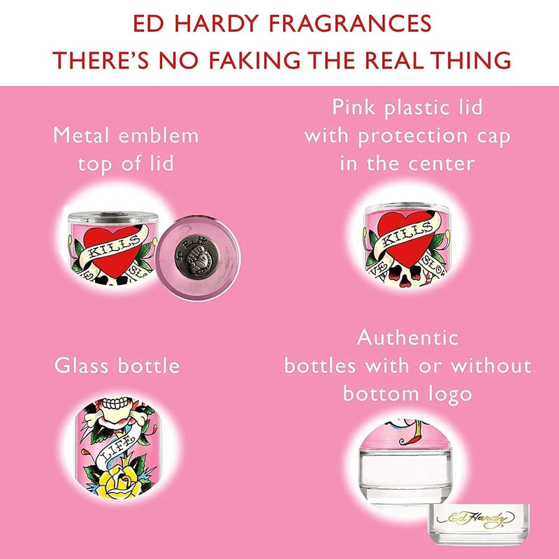 Ed Hardy Women'S Perfume Fragrance by Christian Audigier, Eau De Parfum, 3.4 Fl Oz - Premium  from Ed Hardy - Just $45! Shop now at Handbags Specialist Headquarter