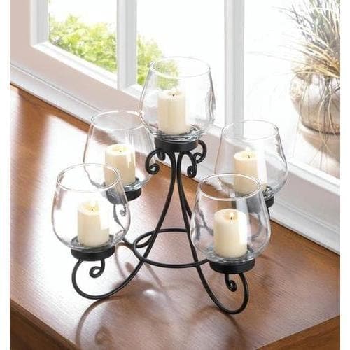 Enlightened Candle Centerpiece - Premium Gallery of Light from Gallery of Light - Just $49.75! Shop now at Handbags Specialist Headquarter