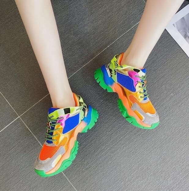 station color Torre shoes women online celebrity super fire jelly platform sneakers - Premium  from . - Just $49.99! Shop now at Handbags Specialist Headquarter