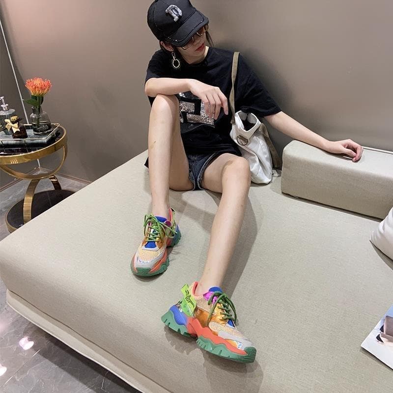 station color Torre shoes women online celebrity super fire jelly platform sneakers - Premium  from . - Just $49.99! Shop now at Handbags Specialist Headquarter