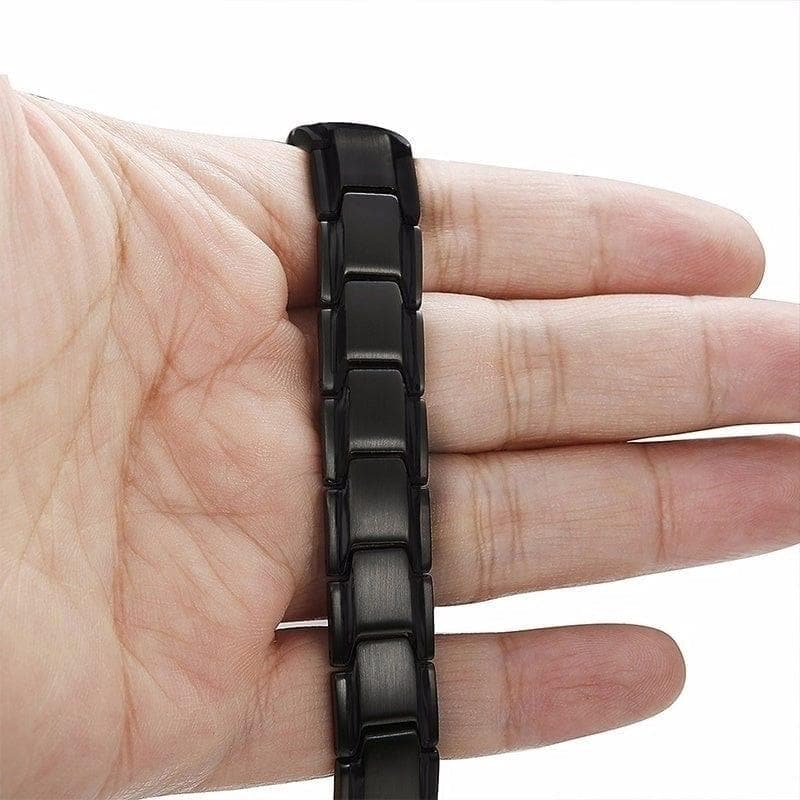 Fashion Men Magnetic Therapy Bracelet - Arthritis Pain Relief, Energy - Premium health from Fiecerwolf - Just $23.99! Shop now at Handbags Specialist Headquarter