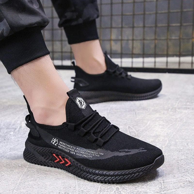 Fashion Men Sneakers Mesh Casual Shoes Lac-Up Lightweight Vulcanize Shoes Walking Sneaker 39-44 off white platform shoes for men - Premium Men's shoes from eprolo - Just $42.08! Shop now at Handbags Specialist Headquarter