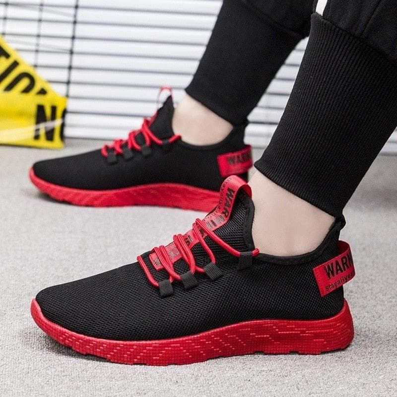 Fashion Men Sneakers Mesh Casual Shoes Lac-up Mens Shoes Lightweight Vulcanize Shoes Walking Sneakers Zapatillas Hombre - Premium Men's shoes from eprolo - Just $33.64! Shop now at Handbags Specialist Headquarter