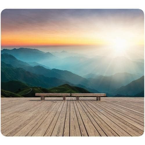 Fellowes Recycled Mouse Pad (mountain Sunrise) (pack of 1 Ea) - Premium Computers and Accessories from FELLOWES - Just $32.4! Shop now at Handbags Specialist Headquarter
