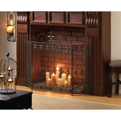 French Revival Fire Place Screen - Premium Accent Plus from Accent Plus - Just $113.20! Shop now at Handbags Specialist Headquarter