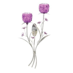 Fuchsia Blooms Wall Sconce - Premium Gallery of Light from Gallery of Light - Just $46.69! Shop now at Handbags Specialist Headquarter