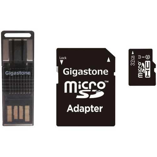 Gigastone Prime Series Microsd Card 4-in-1 Kit (32gb) (pack of 1 Ea) - Premium Computers and Accessories from GIGASTONE(R) - Just $35.46! Shop now at Handbags Specialist Headquarter