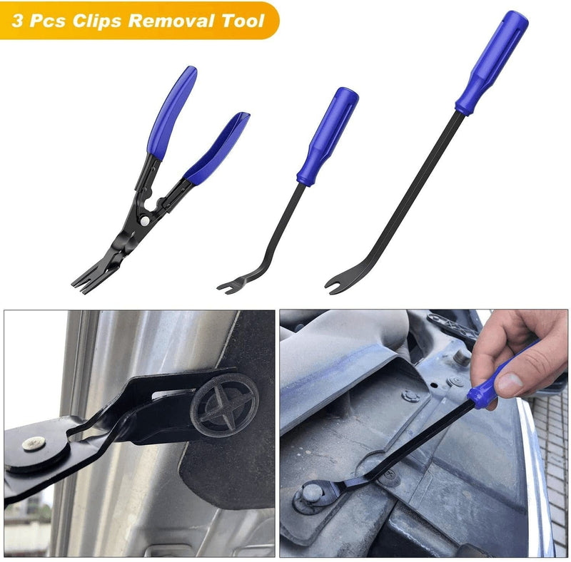 GOOACC - GRC-49 19Pcs Trim Removal Tool Set & Clip Plier Upholstery Remover Nylon Car Panel Removal Set with Portable Storage Bag - Premium  from GOOACC - Just $31.84! Shop now at Handbags Specialist Headquarter