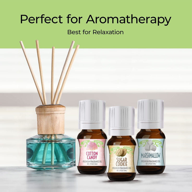 10-Pack Sweet Scents Fragrance Oil Set for Aromatherapy Diffusers - Premium Fragrance Oil Set from Visit the Good Essential Store - Just $14.99! Shop now at Handbags Specialist Headquarter
