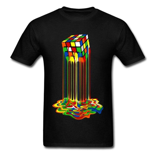 Good Quality Cube T-Shirts Rainbow Abstraction Cube Sheldon Cooper T Shirt Big Discount Best Tee Shirt Women Men Funny Tops Tee - Premium MEN T-SHIRT from eprolo - Just $19.98! Shop now at Handbags Specialist Headquarter