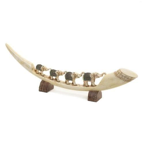 Green Elephant Tusk - Premium Accent Plus from Accent Plus - Just $49.19! Shop now at Handbags Specialist Headquarter