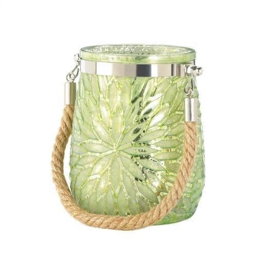 Green Flower Candle Holder - Premium Gallery of Light from Gallery of Light - Just $40.99! Shop now at Handbags Specialist Headquarter