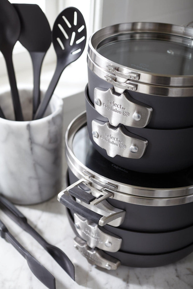 Hard Anodized Nonstick Pots and Pans, 14-Piece Cookware and Utensil Set - Premium cookware from Calphalon - Just $365.97! Shop now at Handbags Specialist Headquarter