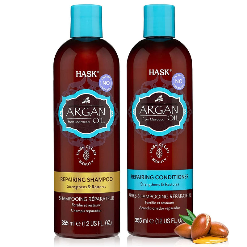 HASK BIOTIN BOOST Shampoo and Conditioner Set Thickening for all hair types, color safe, gluten-free, sulfate-free, paraben-free - 1 Shampoo and 1 Conditioner - Premium Shampoo and Conditioner from Visit the HASK Store - Just $16.99! Shop now at Handbags Specialist Headquarter