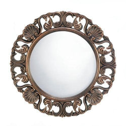 Heirloom Round Wall Mirror - Premium Accent Plus from Accent Plus - Just $68.80! Shop now at Handbags Specialist Headquarter