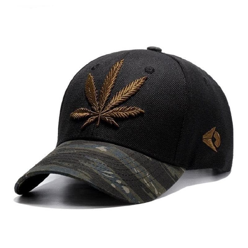 High quality Baseball Cap Unisex Sports leisure hats leaf embroidery sport cap - Premium Baseball Caps from UNIKEVOW - Just $19.78! Shop now at Handbags Specialist Headquarter